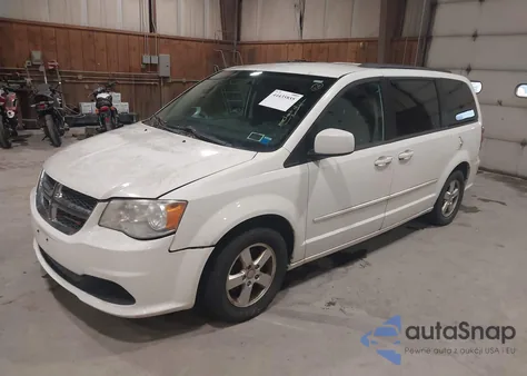 2012 Dodge Grand Caravan Sxt из США, поврежденный, VIN 2C4RDGCG4CR356894
